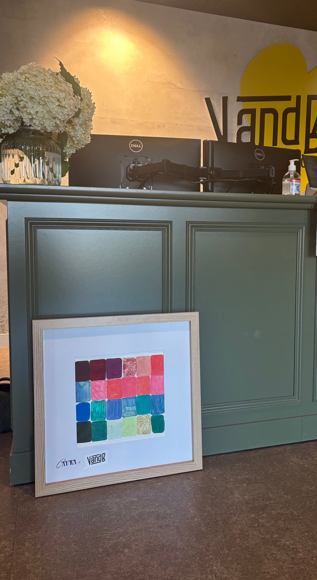 Une soirée couleur pour le CSE V and B : parcours de styliste, peinture et colorimétrie