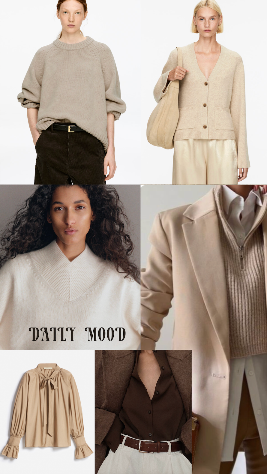 5 planches “Capsule Hiver” + lien notion d'achat