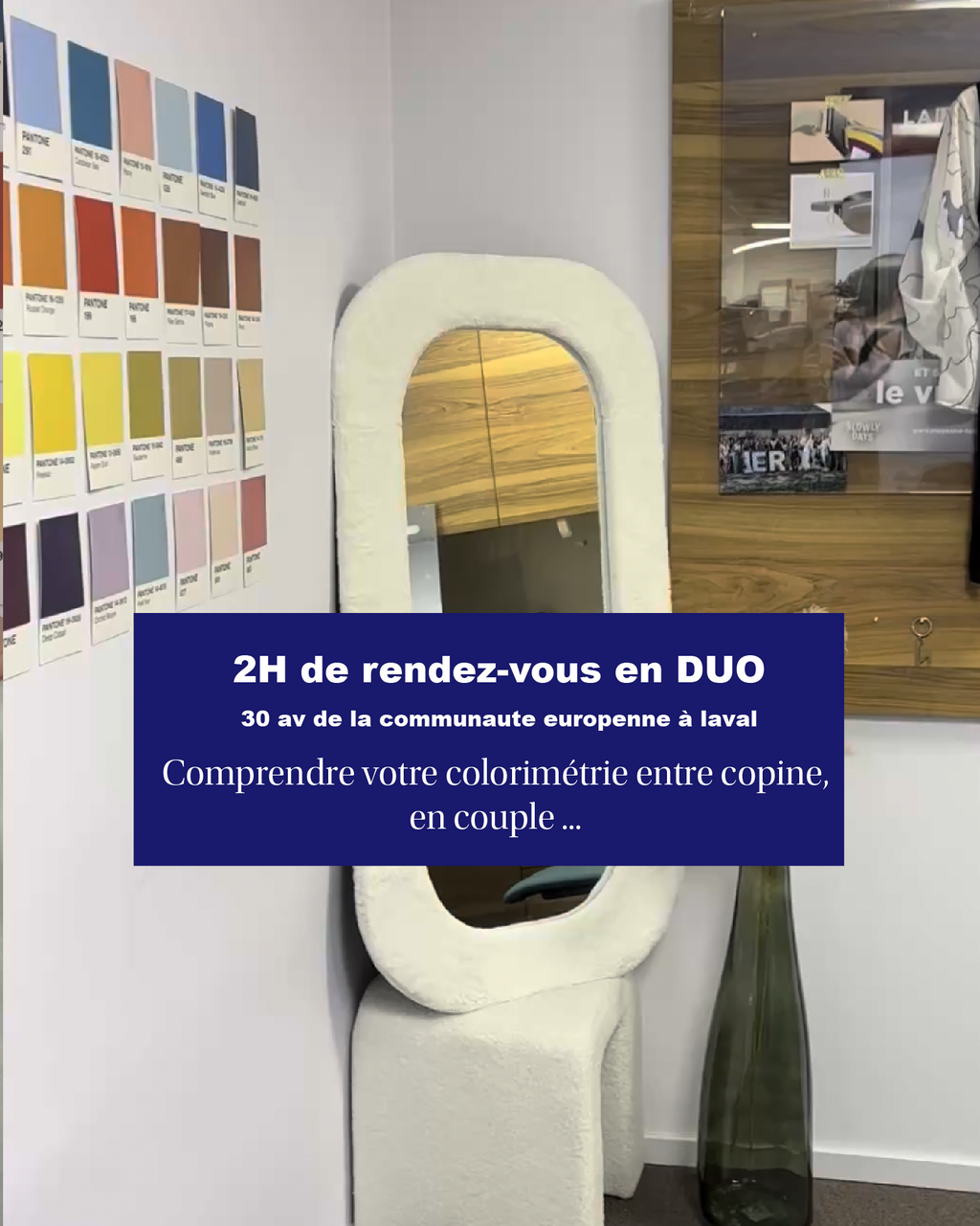 Colorimétrie en duo en présentiel à Laval