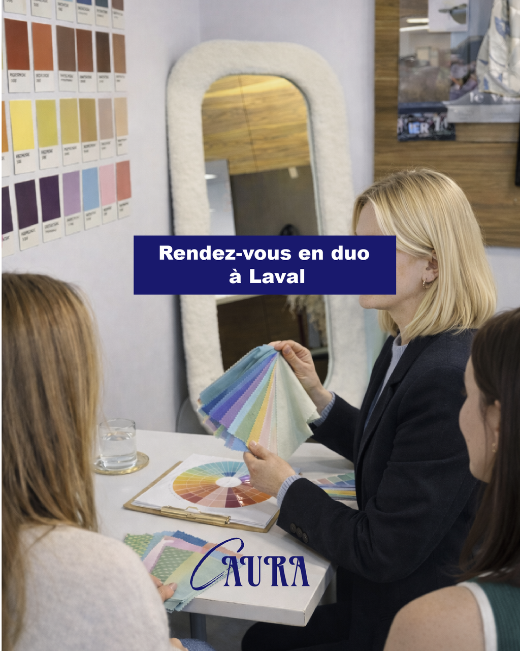 Colorimétrie en duo en présentiel à Laval