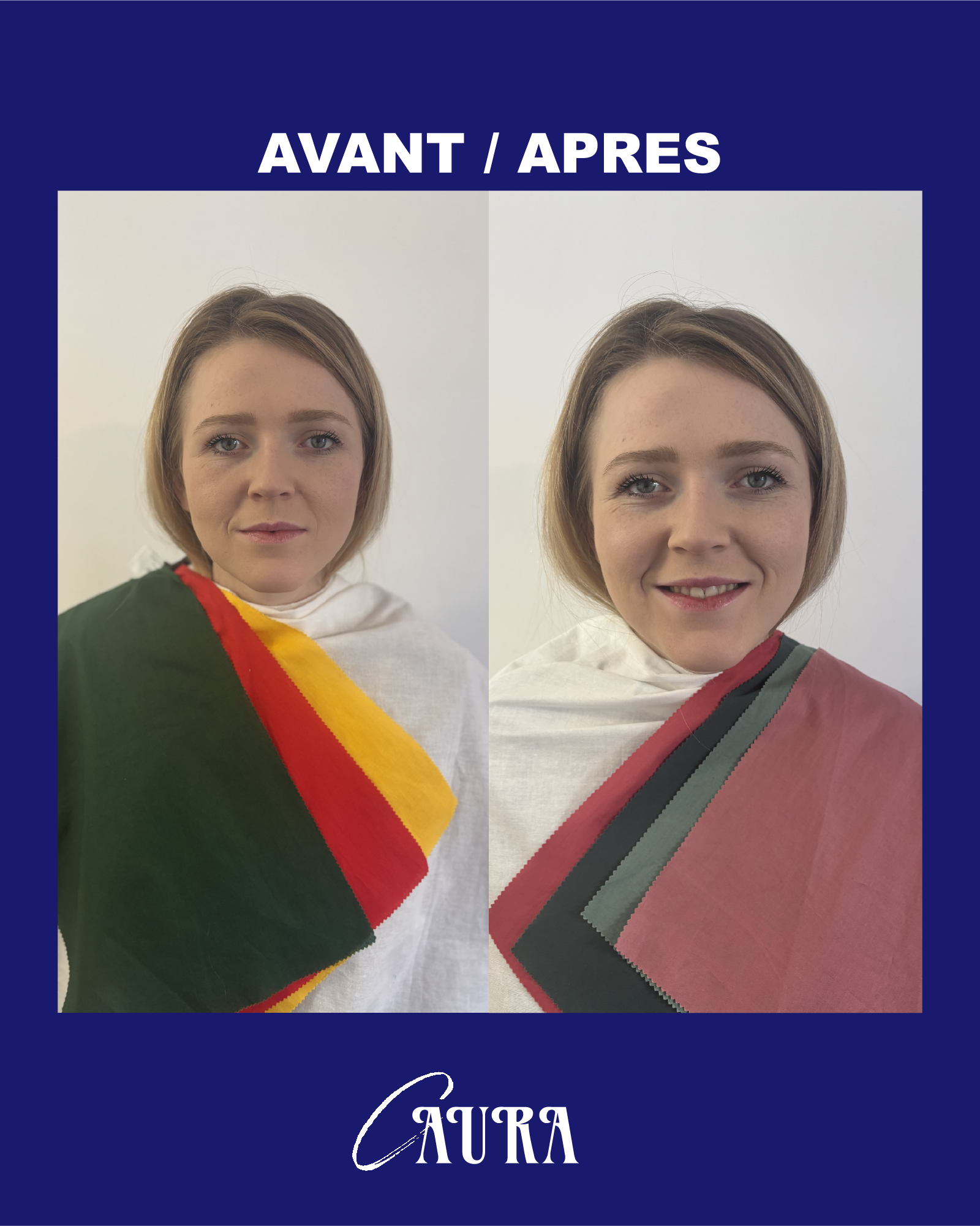 Ta colorimétrie en ligne + ton book personnalisé