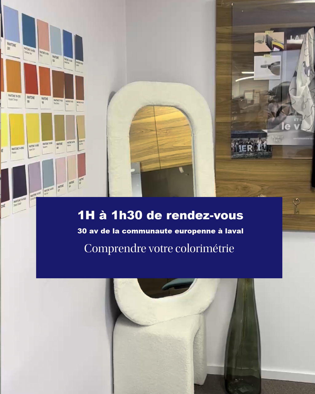 Carte cadeau colorimetrie - rendez-vous à Laval