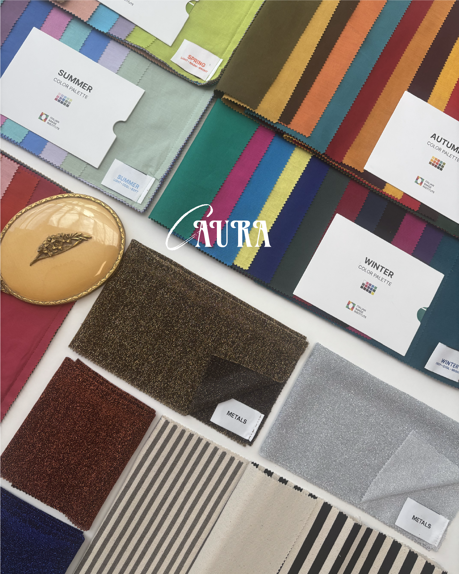 CAURA- Signature couleurs moodboards de saison